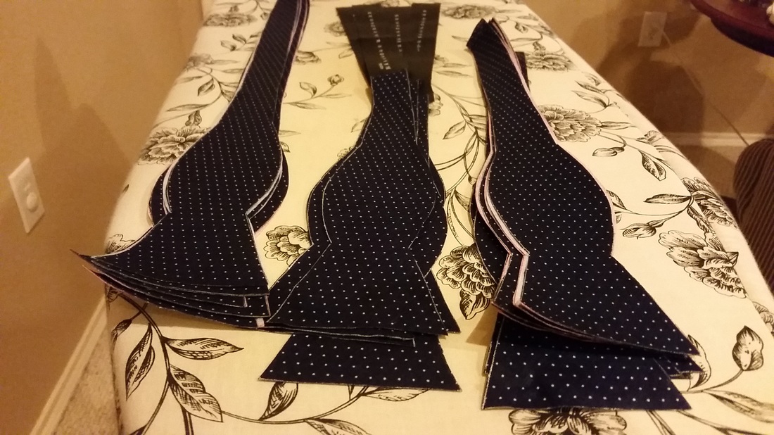Bow tie fusible interfacing